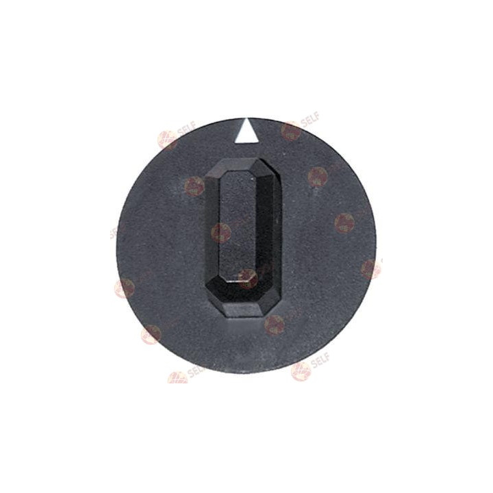 düğme anahtarı sıfır işareti ø 44 mm şaft ø 3,5x3,5 mm siyah - 4520075 | Self Endüstriyel Yedek Parça