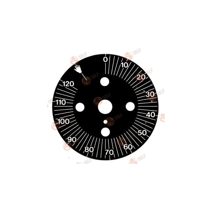 kadran ölçeği, 120 dakikalık dönüş, 0-300°, ø 60 mm zamanlayıcı topuzu, ø 45 mm, sabit konumlu - 2400018 | Self Endüstriyel Yede