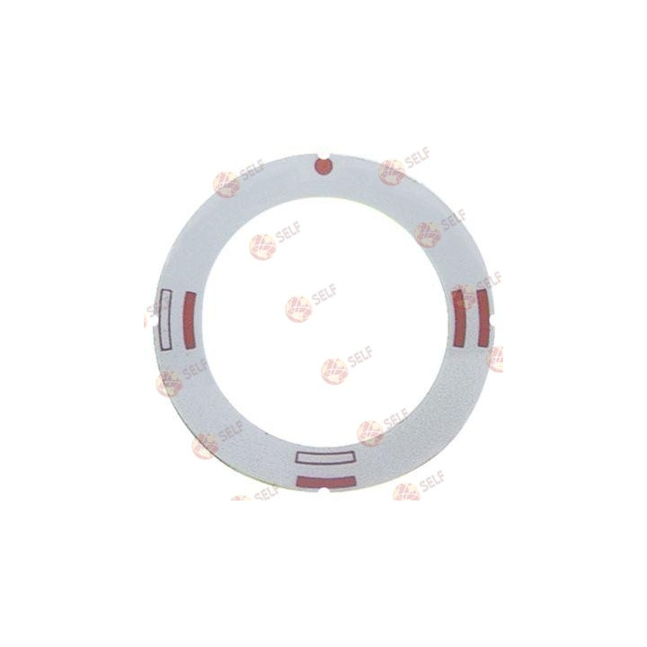 düğme kadran plakası fırın TH/BH/TH+BH dönüş yönü sağ ED ø 63 mm iç çap ø 45,5 mm - 2140128 | Self Endüstriyel Yedek Parça