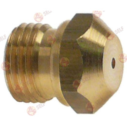 gaz nozulu m10x1 ws11 iç çap 1,60 mm - 9420249 | Self Endüstriyel Yedek Parça