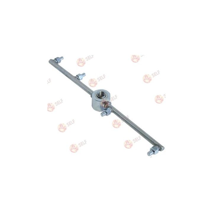 durulama kolu L 325 mm, 4 nozul, montaj çapı 17 mm, montaj konumu: alt - 5160404 | Self Endüstriyel Yedek Parça