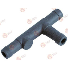 T-piece 3-way hose ø 13-13-13mm plastic - 1360940 | Self Endüstriyel Spare Part