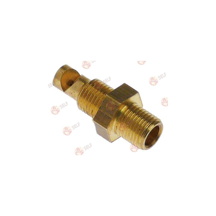 enjeksiyon nozulu uzunluk 33 mm iç çap 2 mm montaj M10x1 WS14 - 1543018 | Self Endüstriyel Yedek Parça