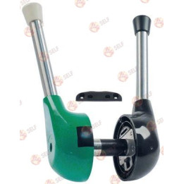 walk-in soğutucu kapı mandalı, kapı kalınlığı 100 mm, sağ/sol menteşeli, tip 7503, basma kolu ile - 3740468 | Self Endüstriyel Y
