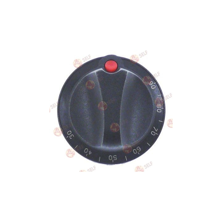 düğmeli termostat t.maks. 90°C ø 55 mm şaft ø 6x4,6 mm şaft düz evrensel siyah - 4920454 | Self Endüstriyel Yedek Parça