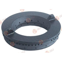 ortasında delikli brülör kapağı, ø 120 mm - 1501131 | Self Endüstriyel Yedek Parça