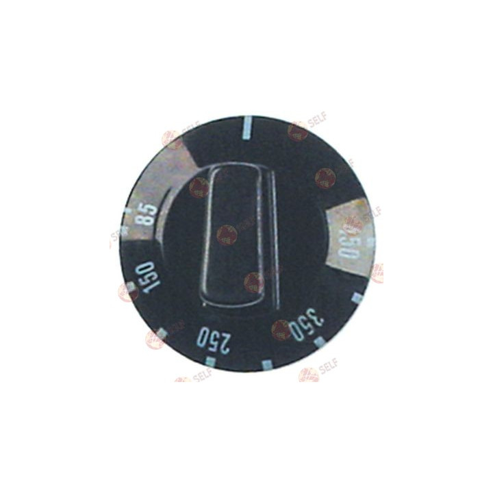 topuz termostat t.maks. 450°C ø 49 mm şaft ø 6x4,6 mm şaft düz üst siyah - 4920496 | Self Endüstriyel Yedek Parça