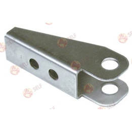 Door hinge length 110mm width 12mm mounting distance 95mm galvanized steel - 3740058 | Self Endüstriyel Spare Part