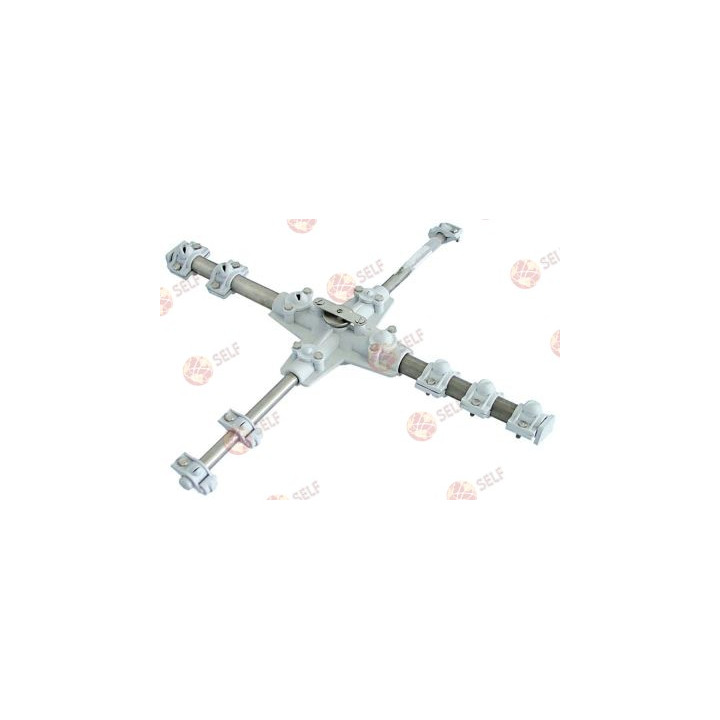 yıkama ve durulama kolu üst uzunluk 410 mm 6 yıkama nozulu 4 durulama nozulu sabitleme çapı 12 mm 45 mm - 5160741 | Self Endüstr