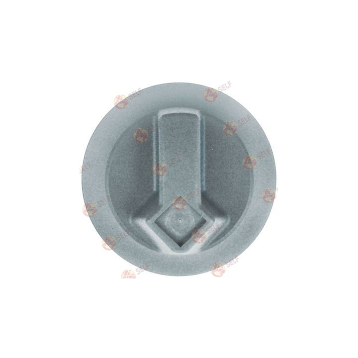 potansiyometre düğmesi ø 71 mm şaft ø 6x4,6 mm şaft düz üst kısımda yaylı - 4300008 | Self Endüstriyel Yedek Parça
