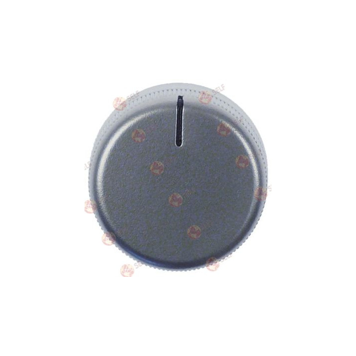 topuz sıfır işareti ø 43 mm şaft ø 6x4,6 mm şaft düz üst gümüş - 4120080 | Self Endüstriyel Yedek Parça