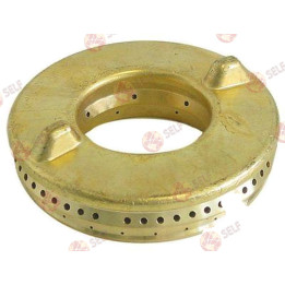 ortasında delikli brülör kapağı 115 mm - 1501268 | Self Endüstriyel Yedek Parça