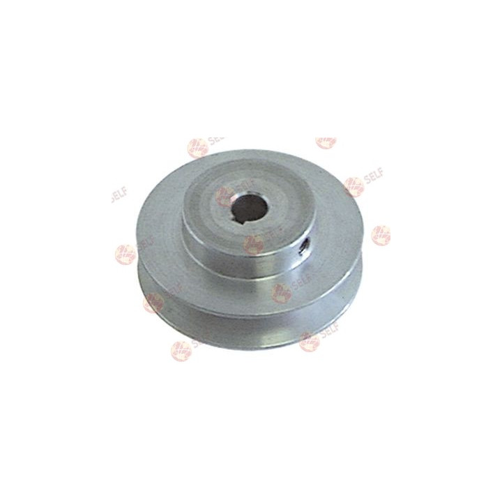 V kayışı kasnağı, tek diskli, ø 60 mm, mil girişi ø 11 mm, oluk derinliği 13 mm - 3360067 | Self Endüstriyel Yedek Parça