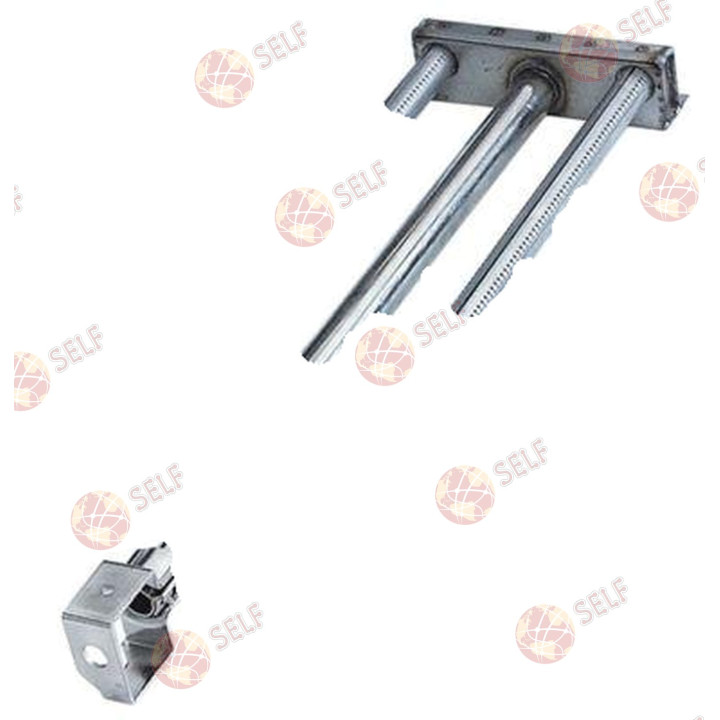 bar brülörü 2 sıralı U 665 mm G 190 mm Y 55 mm ızgara krom kaplama - 2400011 | Self Endüstriyel Yedek Parça