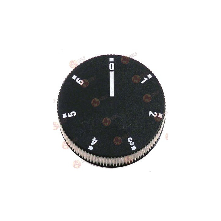 düğme anahtarı 7 konumlu ø 42 mm şaft ø 6x4,6 mm şaft düz üst siyah - 4520340 | Self Endüstriyel Yedek Parça