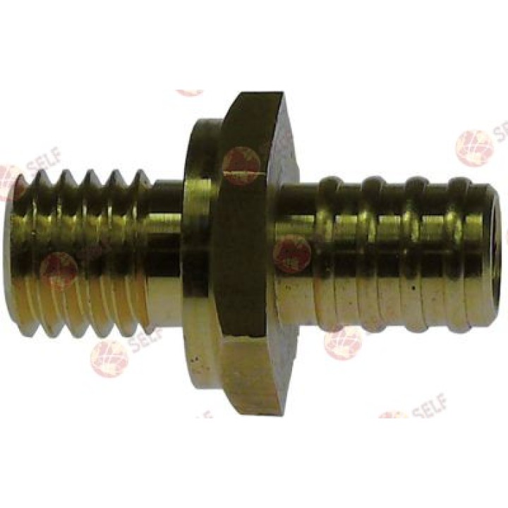 T1 hortum konektörü: M12x1,75, hortum ø 11 mm, pirinç - 1361440 | Self Endüstriyel Yedek Parça