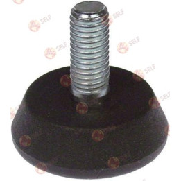 cihat ayağı, M10 dişli, uzunluk 32 mm, yükseklik 45 mm, çap 40 mm, adet 1 - 9080044 | Self Endüstriyel Yedek Parça
