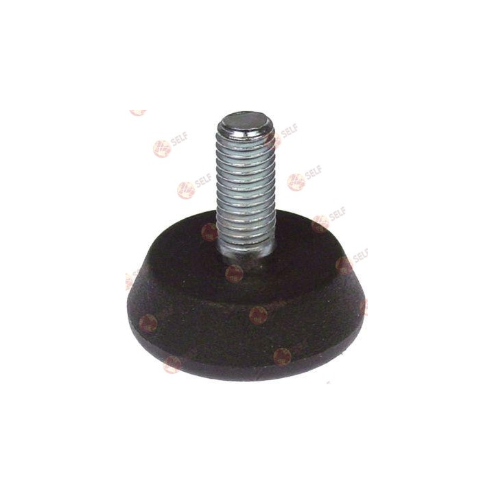 cihat ayağı, M10 dişli, uzunluk 32 mm, yükseklik 45 mm, çap 40 mm, adet 1 - 9080044 | Self Endüstriyel Yedek Parça