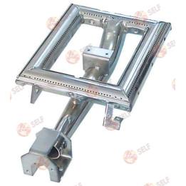 su ısıtıcısı için halka brülör, uzunluk 465 mm, genişlik 233 mm - 3000010 | Self Endüstriyel Yedek Parça