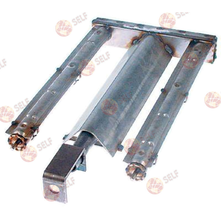 bar brülörü 2 sıralı U 370 mm G 220 mm Y 50 mm kömür ızgarası - 1501398 | Self Endüstriyel Yedek Parça