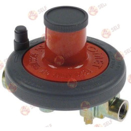 gaz basınç regülatörü BP2205 bağlantı 1/4" - 1/2" 30 mbar/7 kg/h ülkeler IT - 2620076 | Self Endüstriyel Yedek Parça