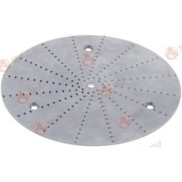 meyve sıkacağı için ızgara diski ø 165 mm, yuva ø 7 mm - 3040392 | Self Endüstriyel Yedek Parça