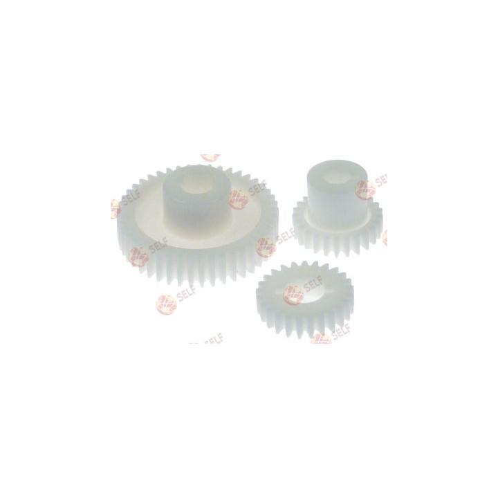 gear wheel set ø 40/70mm shaft intake ø 12/14/17mm plastic tooth width 10/15mm IMPERIA SE220 - 3800492 | Self Endüstriyel Spare 