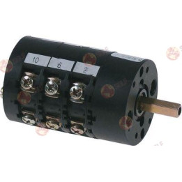 döner anahtar 4 konumlu kam 0-1-2-3 6 kutuplu tip cs012015b 400V 12A 5x5 mm - 4520515 | Self Endüstriyel Yedek Parça