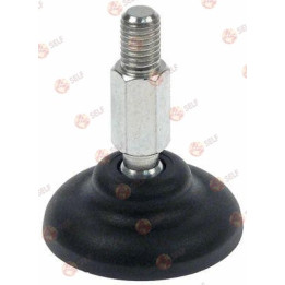 cihat ayağı dişi M10x1,5, diş uzunluğu 15 mm, çap 50 mm, yükseklik 62 mm, WS 13 - 9080059 | Self Endüstriyel Yedek Parça