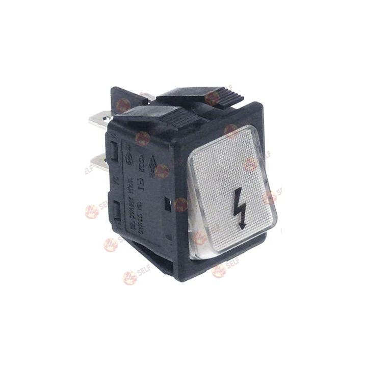 anlık basmalı anahtar montaj ölçüleri 30x22 mm beyaz 2NO 250V 16A - 4520545 | Self Endüstriyel Yedek Parça