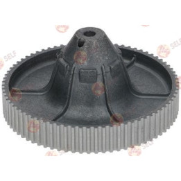pulley ø 118mm id ø 8mm h 56mm teeth 75 - 3340016 | Self Endüstriyel Spare Part