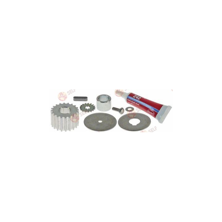 pulley ø 30,5mm ID ø 12mm H 18mm CL50D kit - 3340017 | Self Endüstriyel Spare Part