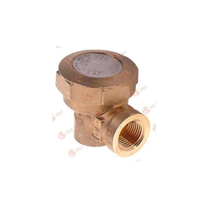 thermostatic steam trap thread 1/2" type AV13 brass - 4921392 | Self Endüstriyel Spare Part
