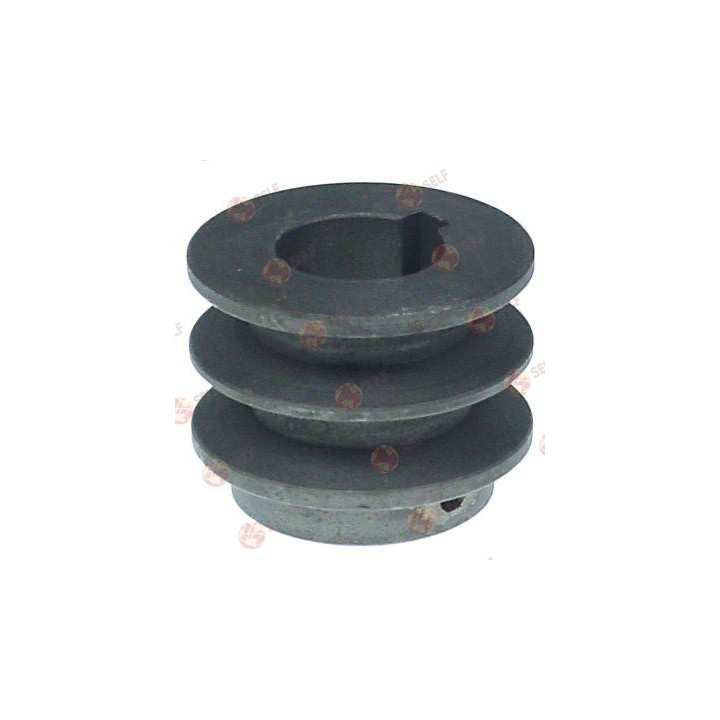 çift tahrikli dişli, çap 45 mm, sıkıştırma çapı 28 mm, oluk derinliği 10 mm - 3920017 | Self Endüstriyel Yedek Parça