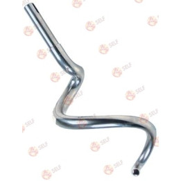 dough hook shaft ø 17mm usable height 235mm 12-18 S-C-F - 9520005 | Self Endüstriyel Spare Part