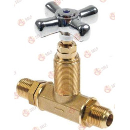 kesme vanası bağlantısı 1/2" 1/2" düz toplam uzunluk 65/110 mm montaj dişi 26x19G - 1542083 | Self Endüstriyel Yedek Parça