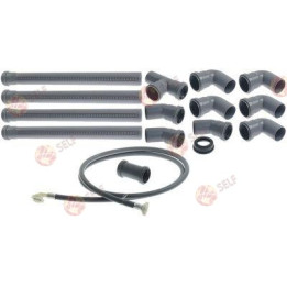 bağlantı seti plastik DN 50 mm, tip 6 2/3 - 202 için 3/4" besleme hortumu ile - 1361358 | Self Endüstriyel Yedek Parça