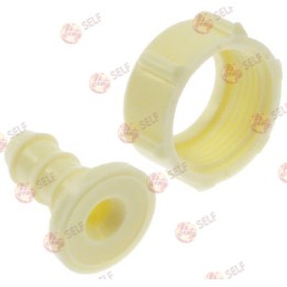 plastik hortum bağlantı parçası, düz dişli, 3/4" hortum çapı 11 mm - 1361676 | Self Endüstriyel Yedek Parça