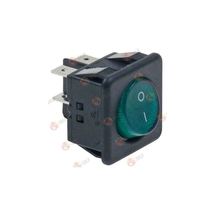 salıncak anahtarı montaj boyutu 25,5x25 mm 0-1 250 V 16 A 2NO - 4520748 | Self Endüstriyel Yedek Parça