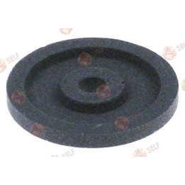 grindstone ø 50mm thickness 8mm bore ø 8mm grained fine with bevel, with hub - 5200013 | Self Endüstriyel Spare Part