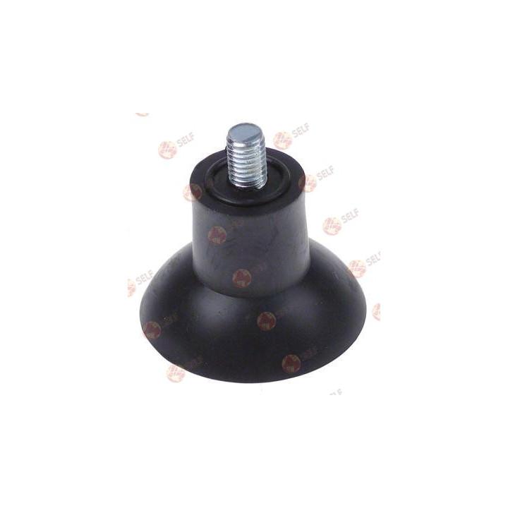 ekipman ayağı, M8 dişli, uzunluk 12 mm, yükseklik 35 mm, çap 47 mm - 9080068 | Self Endüstriyel Yedek Parça