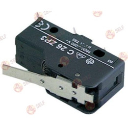 kollu mikro anahtar 250V 16A 1CO erkek bağlantı Kol uzunluğu 38mm - 4520900 | Self Endüstriyel Yedek Parça