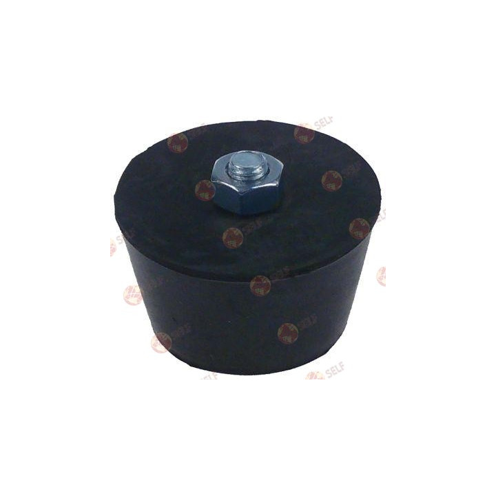 ekipman ayağı H 28 mm, diş M8, D1 ø 50 mm, D2 ø 38 mm, diş L 10 mm - 9080073 | Self Endüstriyel Yedek Parça