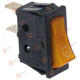 rocker anahtar montaj ölçüleri 30x11 mm sarı 1NO 250 V 16 A zaman/ana anahtar - 4520950 | Self Endüstriyel Yedek Parça