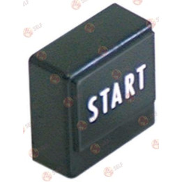 düğme montaj boyutu 23x23 mm sembol başlatma siyah - 2140510 | Self Endüstriyel Yedek Parça