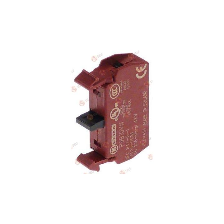 contact block GENERAL ELECTRIC P9B10VN 1NO max 400V 10A brown - 3460016 | Self Endüstriyel Spare Part
