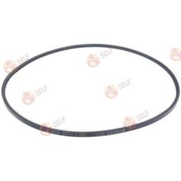 حزام نقل مسنن، عرض 12 مم، طول 1574 مم، المقطع العرضي AX62 9012-2062 - 3360179 | Self Endüstriyel
