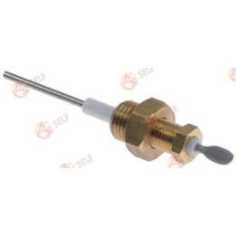 seviye elektrotu dişli toplam uzunluk 88 mm prob L 34 mm ø 2,5 mm diş M10x1 T2: 1/4" - 4440084 | Self Endüstriyel Yedek Parça