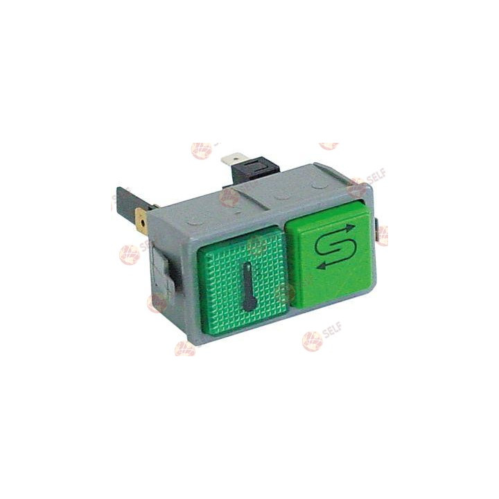 anlık basma düğmeleri seti montaj boyutu 28,5x52,6 mm 250 V 16 A - 2140560 | Self Endüstriyel Yedek Parça