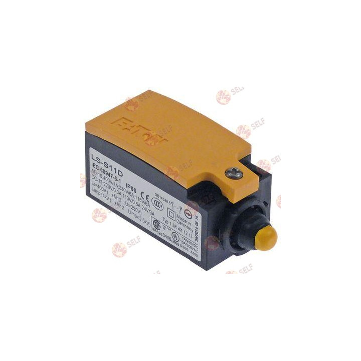 konum anahtarı 230V 3A 1nc 1no U 75mm G 31mm Y 33mm plastik - 4521343 | Self Endüstriyel Yedek Parça